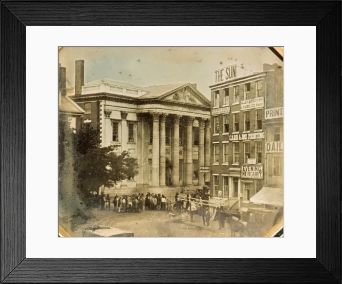 Framed Print : Third and Dock Street Framed Print : Third and Dock Street