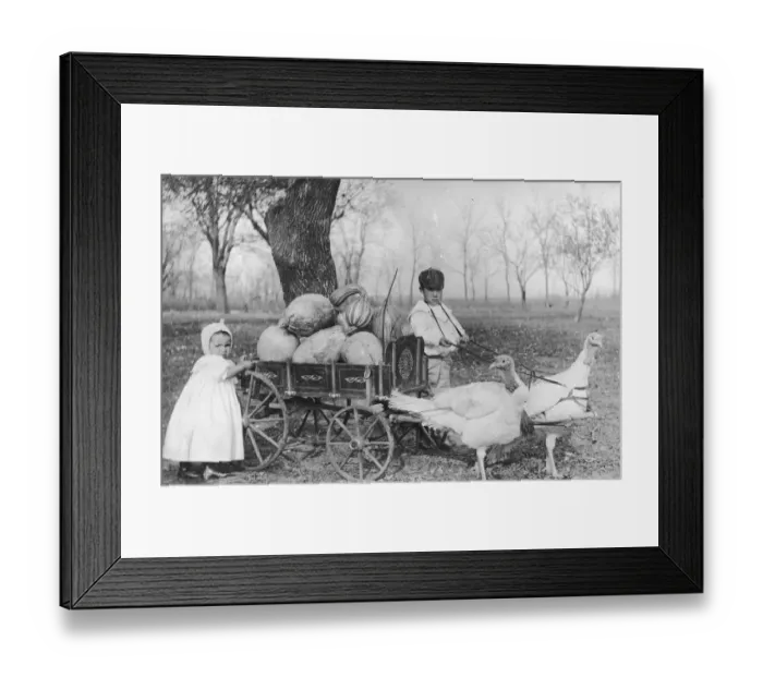 Framed Print : Young Farmers Framed Print : Young Farmers