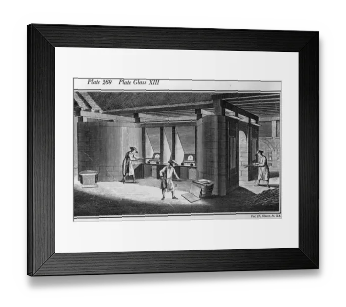Framed Print : Plate Glass Framed Print : Plate Glass