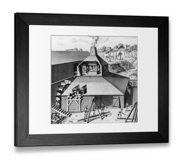 Framed Print : Blast Furnace Framed Print : Blast Furnace