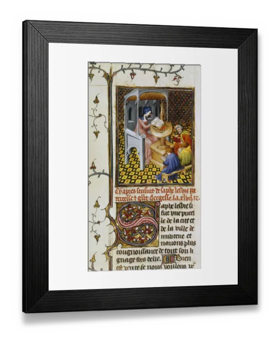 Framed Print : Illuminated Manuscripts Framed Print : Illuminated Manuscripts