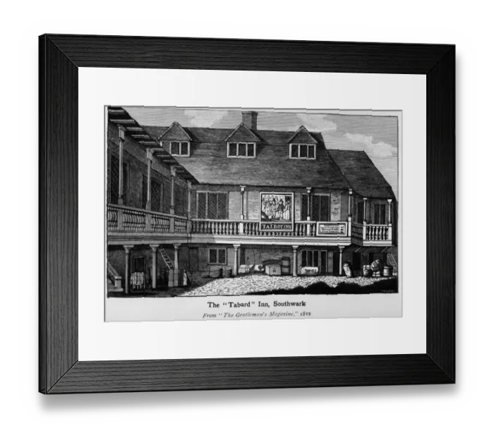 Framed Print : The Tabard Inn Framed Print : The Tabard Inn