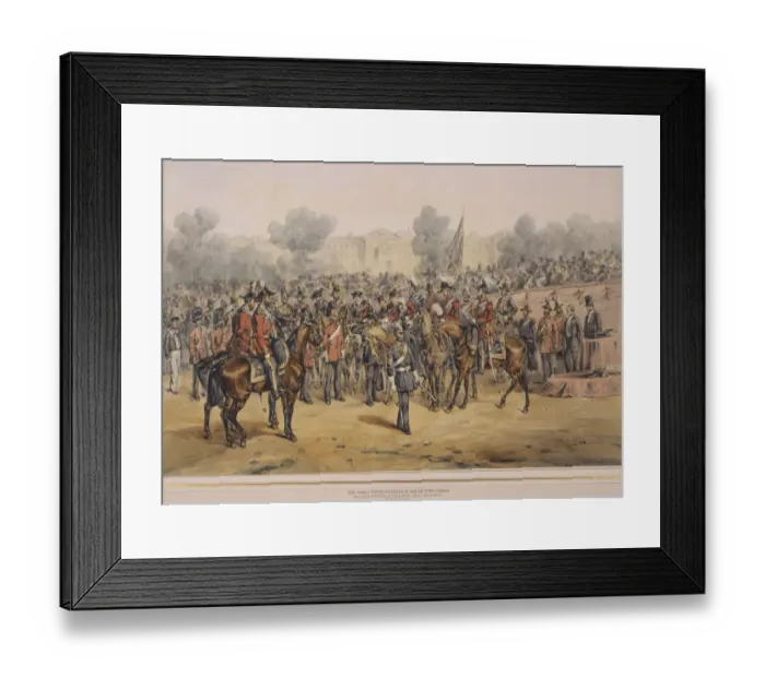 Framed Print : Presenting The Victoria Cross Framed Print : Presenting The Victoria Cross