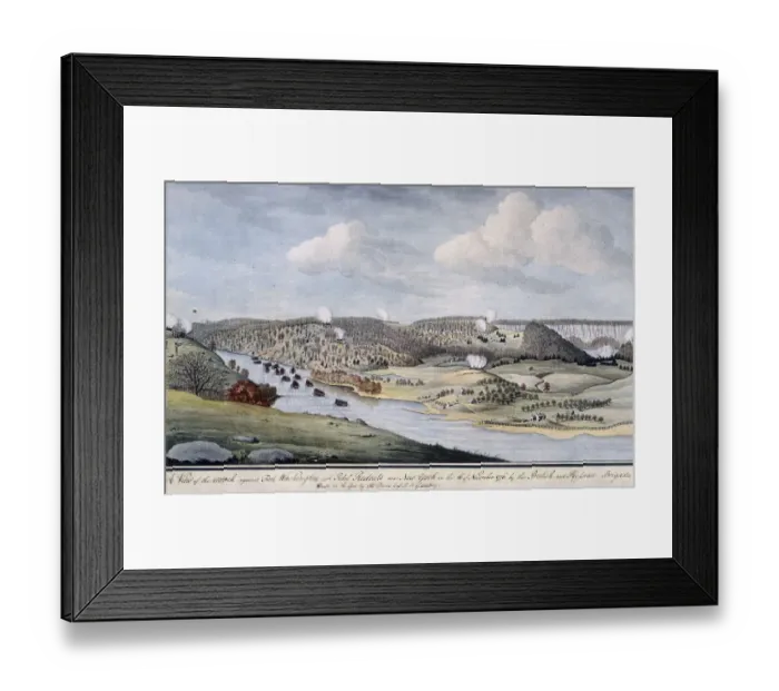 Framed Print : Cornwallis Attack On Fort Lee Framed Print : Cornwallis Attack On Fort Lee