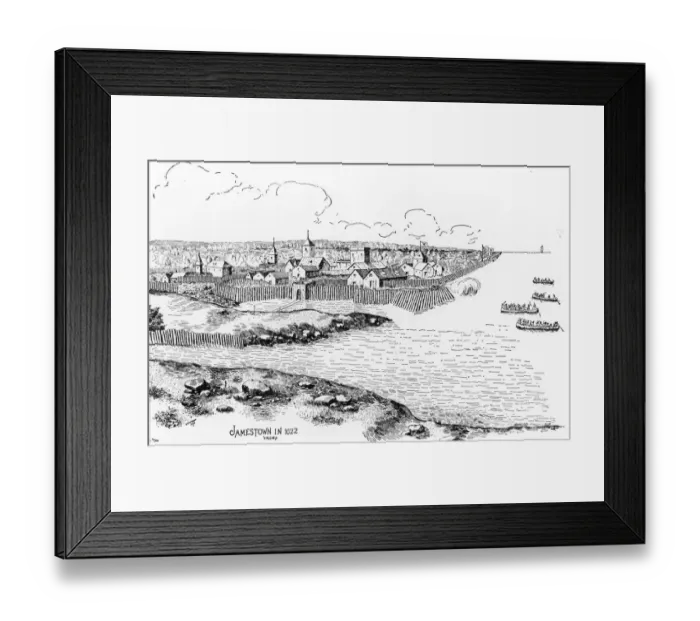 Framed Print : Jamestown, Virginia Framed Print : Jamestown, Virginia