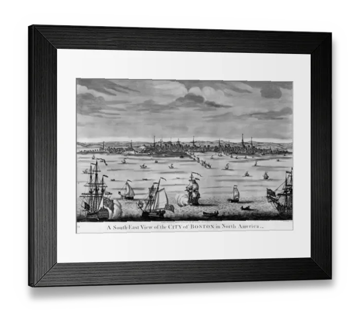 Framed Print : Boston, Massachusetts Framed Print : Boston, Massachusetts