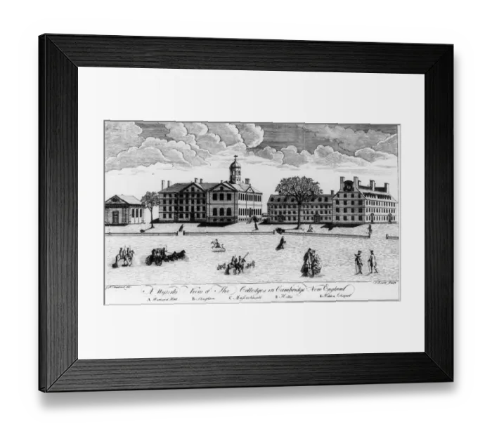 Framed Print : Cambridge, New England Framed Print : Cambridge, New England