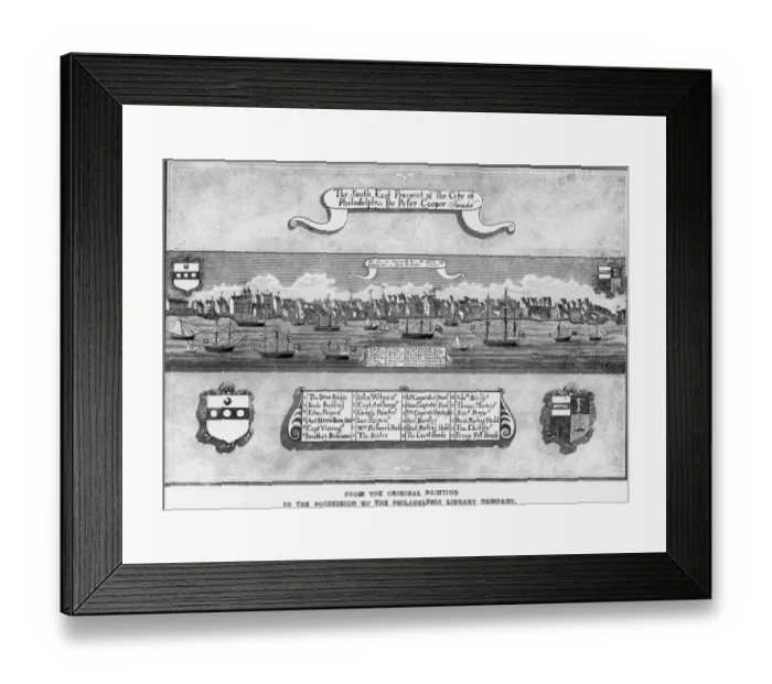 Framed Print : Philadelphia, Pennsylvania Framed Print : Philadelphia, Pennsylvania