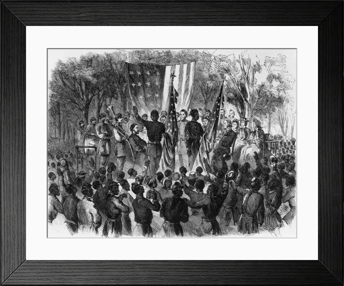 Framed Print : Emancipation Day