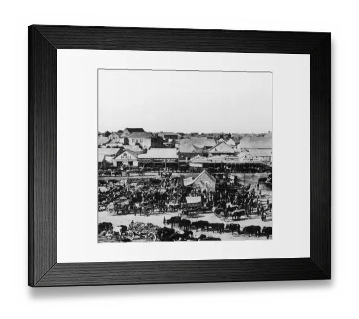 Framed Print : Kimberley Market Framed Print : Kimberley Market