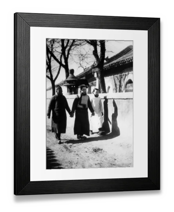 Framed Print : Manchu Woman Framed Print : Manchu Woman