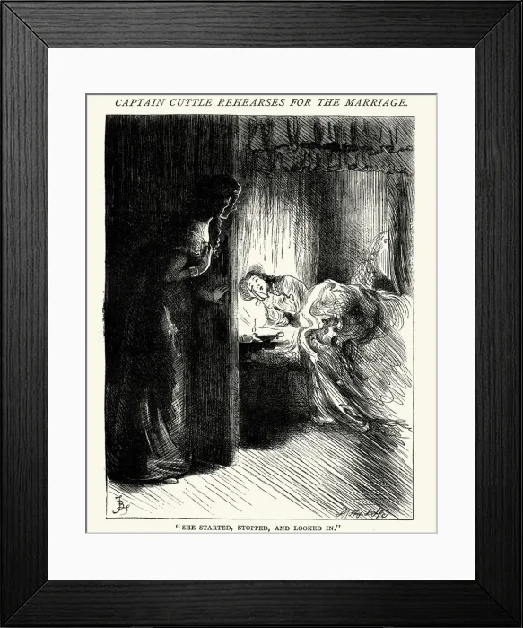 Framed Print : Charles Dickens - Dombey and Son Framed Print : Charles Dickens - Dombey and Son