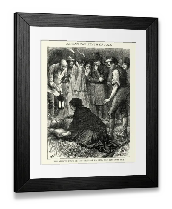 Framed Print : Dickenss Hard Times - Beyond the reach of pain Framed Print : Dickenss Hard Times - Beyond the reach of pain