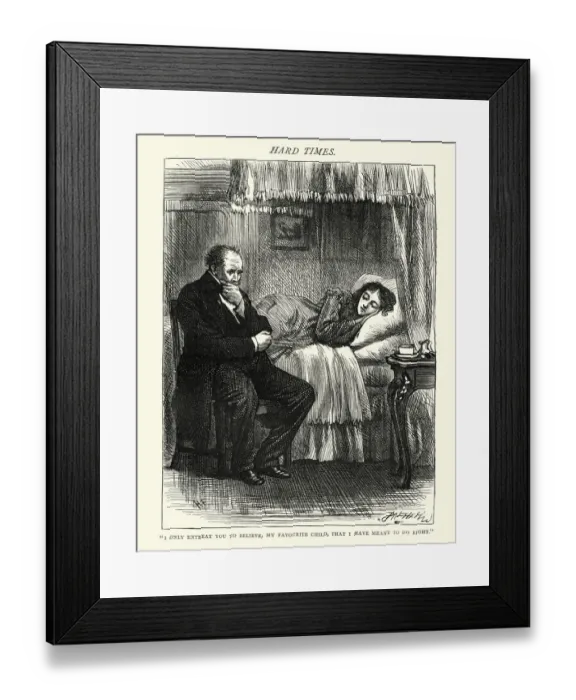 Framed Print : Dickenss Hard Times - My Favourite Child Framed Print : Dickenss Hard Times - My Favourite Child