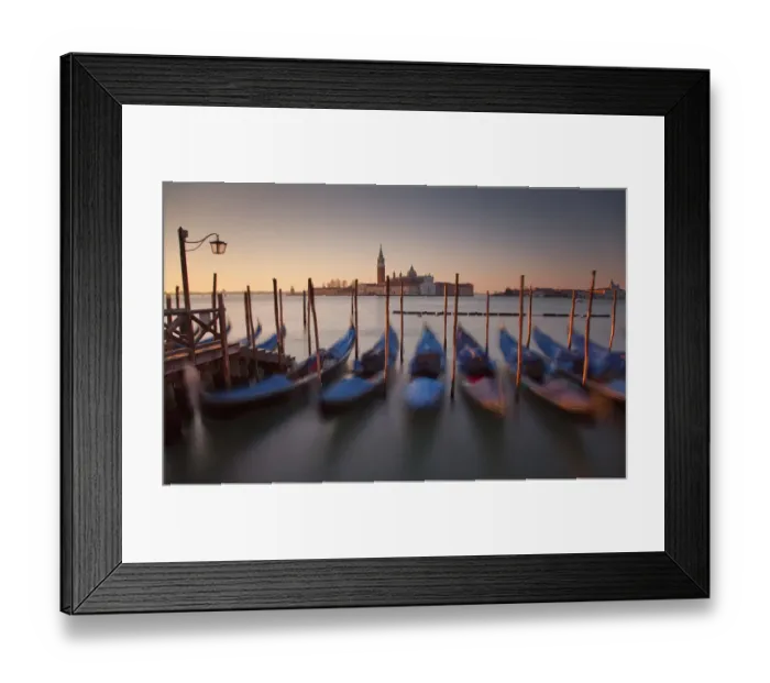 Framed Print : blurred motion, bobbing, calm, clear sky, color image, copy space, defocused, gondola Framed Print : blurred motion, bobbing, calm, clear sky, color image, copy space, defocused, gondola