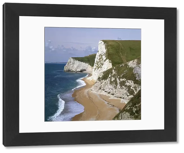 beach, beauty in nature, cliff, color image, day, dorset, environment, lulworth, nature