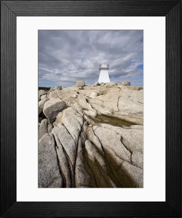 Framed Print : beacon, caution, cloud, color image, copy space, craggy, day, environment, heritage