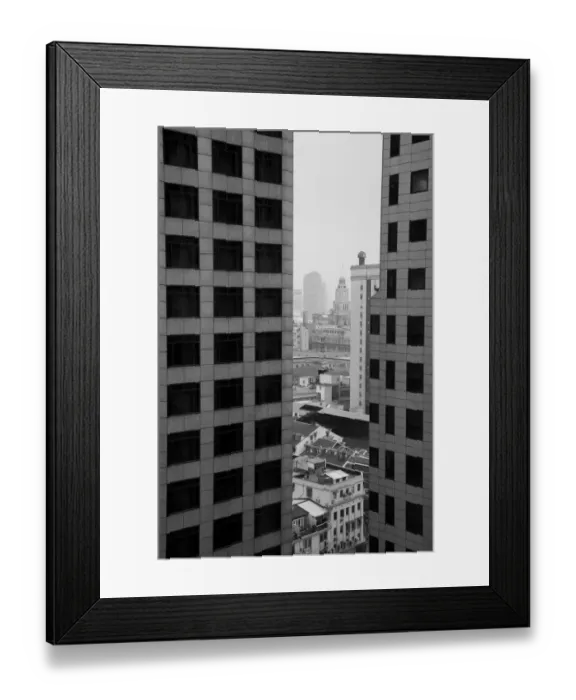 Framed Print : between, black and white, building, china, city, cityscape, copy space, crowded, day Framed Print : between, black and white, building, china, city, cityscape, copy space, crowded, day