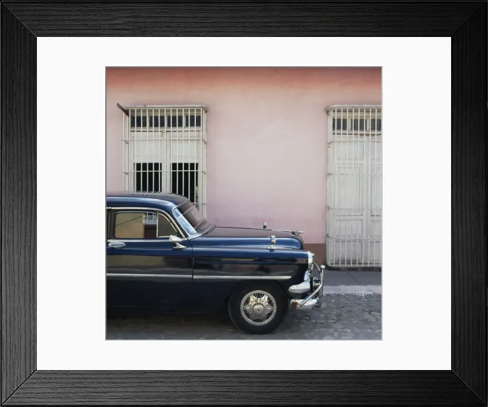 Framed Print : automobile, car, cuba, day, nobody, old-fashioned, outdoor, parked, retro, road, street Framed Print : automobile, car, cuba, day, nobody, old-fashioned, outdoor, parked, retro, road, street
