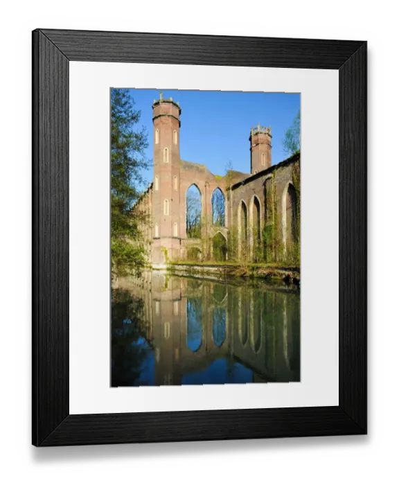 Framed Print : Ruins of Levavasseur spinning mill Framed Print : Ruins of Levavasseur spinning mill
