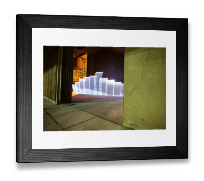 Framed Print : Solid Trace 48