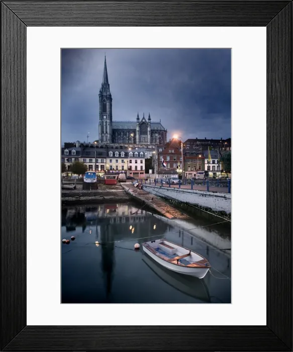 Framed Print : cathedral. St. Colmans Cathedral is a Roman Catholic Cathedral located in Cobh, Ireland Framed Print : cathedral. St. Colmans Cathedral is a Roman Catholic Cathedral located in Cobh, Ireland