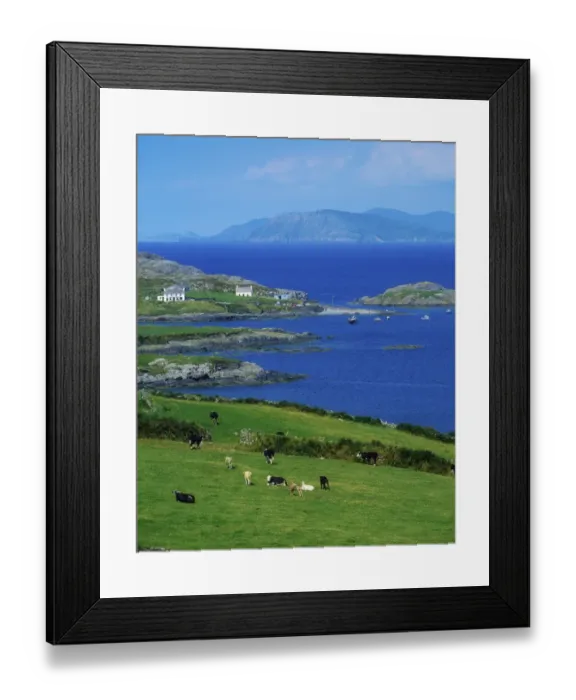 Framed Print : Co Cork, Garinish Island, Beara Peninsula, Ireland Framed Print : Co Cork, Garinish Island, Beara Peninsula, Ireland