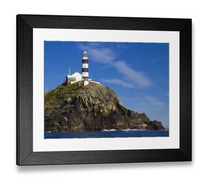 Framed Print : Old Head Lighthouse Kinsale Framed Print : Old Head Lighthouse Kinsale