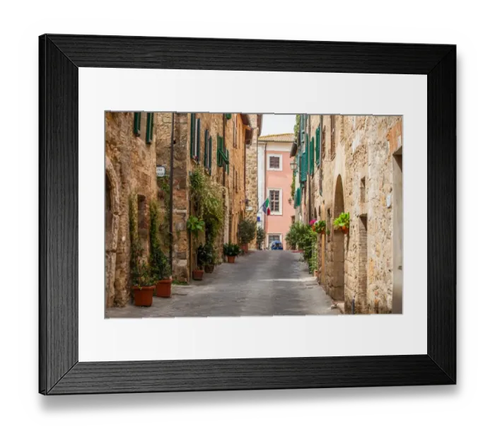 Framed Print : San Quirico d Orcia Framed Print : San Quirico d Orcia