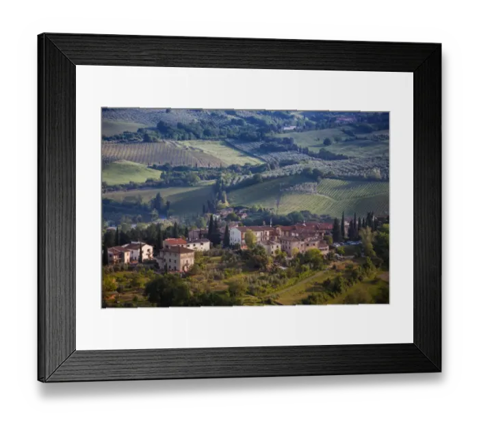 Framed Print : Sunset at Tuscany Framed Print : Sunset at Tuscany