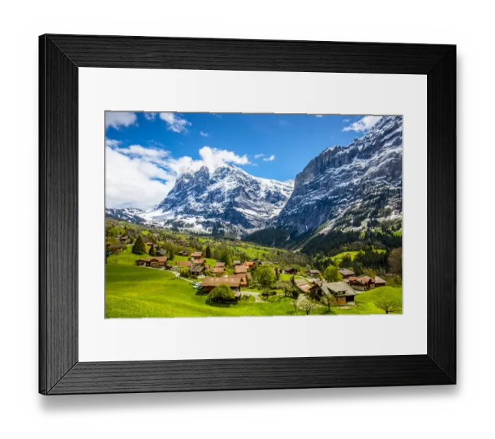 Framed Print : Grindelwald Framed Print : Grindelwald