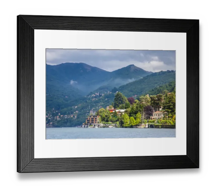 Framed Print : Como Belvedere Framed Print : Como Belvedere