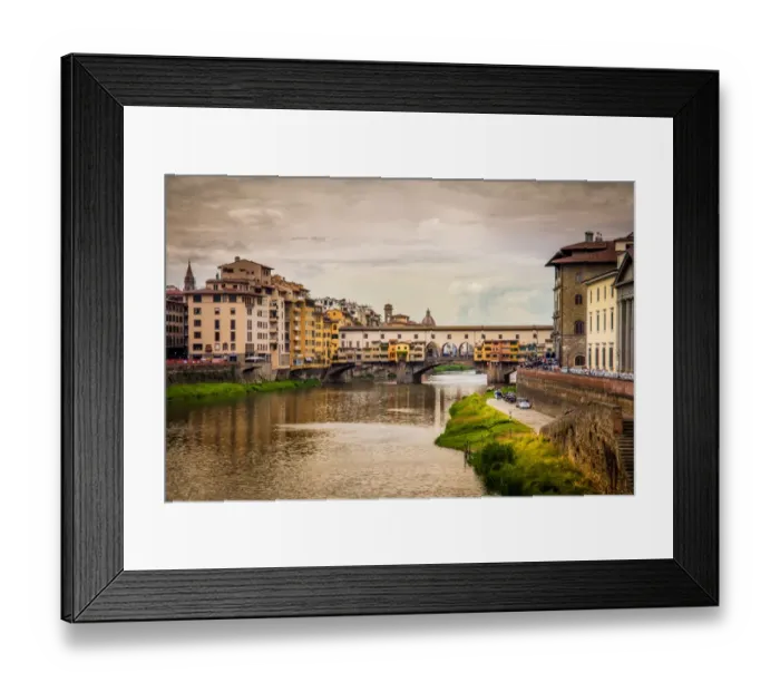 Framed Print : Ponte Vecchio Sunset Framed Print : Ponte Vecchio Sunset