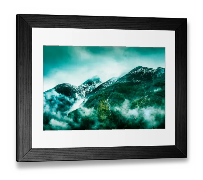 Framed Print : Swiss Alps
