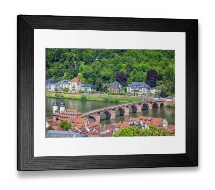 Framed Print : Heidelberg Bridge Framed Print : Heidelberg Bridge