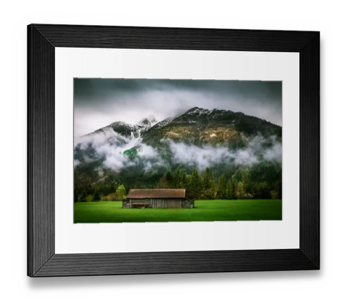 Framed Print : Austrian Alps Framed Print : Austrian Alps