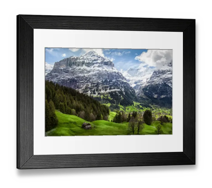 Framed Print : Grindelwald Framed Print : Grindelwald