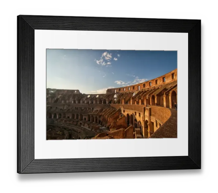 Framed Print : Inside The Colosseum Framed Print : Inside The Colosseum