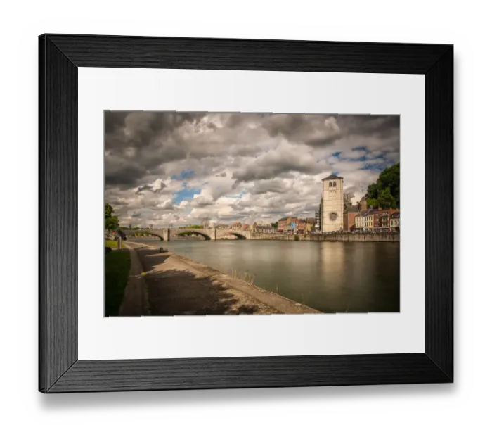 Framed Print : Huy is a municipality of Belgium. It lies in the countrys Walloon Region Framed Print : Huy is a municipality of Belgium. It lies in the countrys Walloon Region
