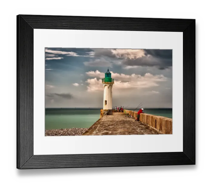 Framed Print : Lighthouse
