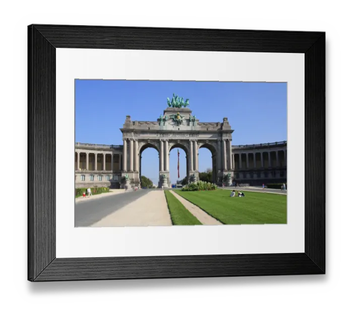 Framed Print : Jubel Urban Park Brussels