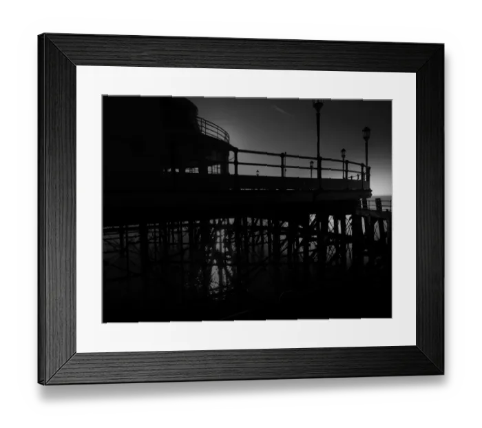 Framed Print : Art Deco pier Framed Print : Art Deco pier