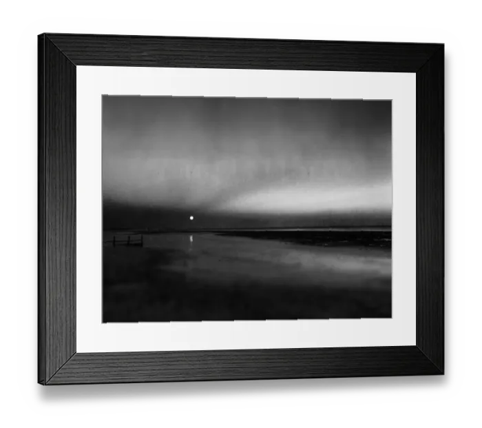 Framed Print : Supermoon. Worthing beach, West Sussex, supermoon Framed Print : Supermoon. Worthing beach, West Sussex, supermoon