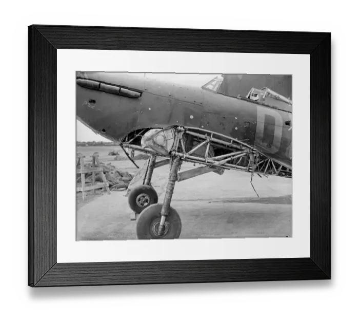 Framed Print : Enemy Action