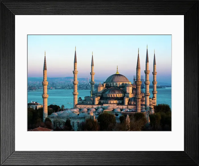 Framed Print : The Blue Mosque (Sultan Ahmed Mosque) Framed Print : The Blue Mosque (Sultan Ahmed Mosque)