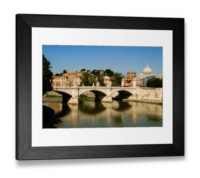 Framed Print : The Tiber River Framed Print : The Tiber River