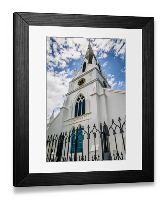 Framed Print : Dutch Reformed Church, Stellenbosch Framed Print : Dutch Reformed Church, Stellenbosch