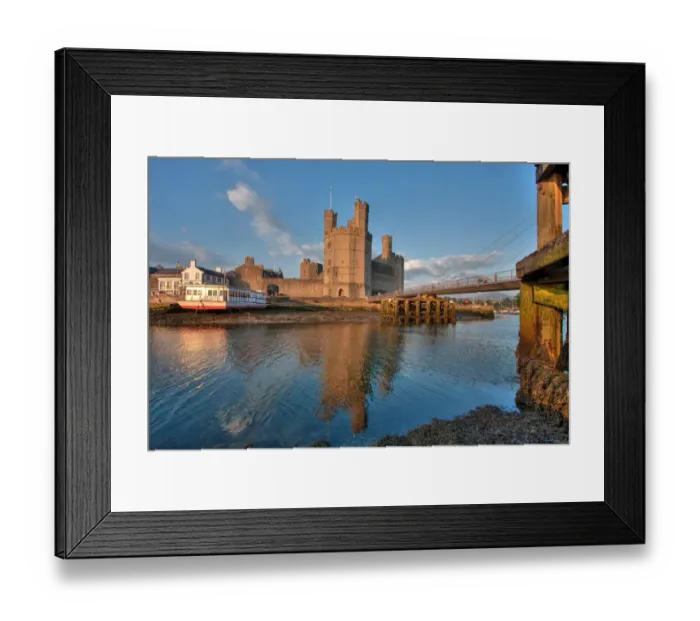 Framed Print : Caernarfon, castle