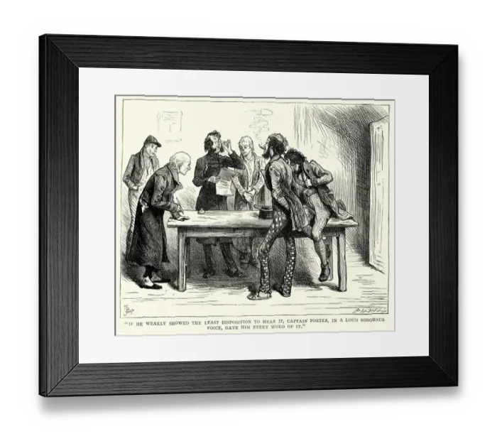 Framed Print : Life of Charles Dickens Framed Print : Life of Charles Dickens