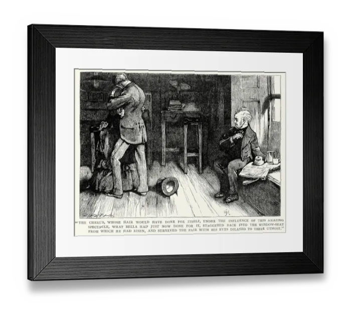 Framed Print : Our Mutual Friend by Charles Dickens Framed Print : Our Mutual Friend by Charles Dickens